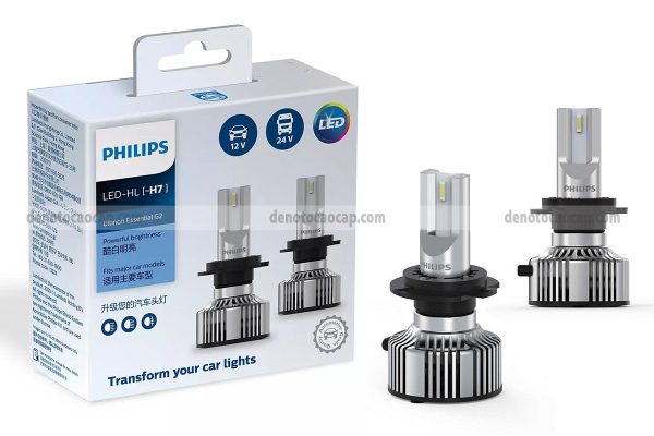 Đèn Oto LED H7 Philips Ultinon Essential Gen2 UE-Gen2 Chính Hãng