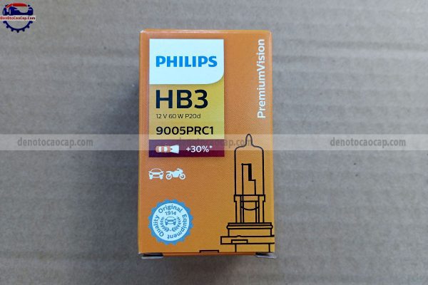 Hình ảnh 05 của Bóng Đèn Oto HB3 Halogen Philips PremiumVision Tăng Sáng 30% Chính Hãng