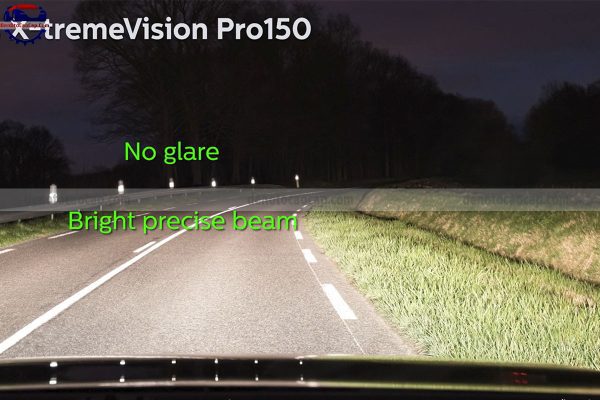 Hình ảnh 03 của Đèn Oto Siêu Sáng H4 Halogen Philips Pro150 X-TremeVision Tăng Sáng 150% Chính Hãng