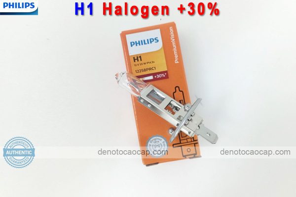 Hình ảnh 04 của Bóng Đèn Oto H1 Halogen Philips PremiumVision Tăng Sáng 30% Chính Hãng