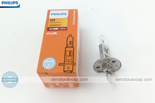 Hình ảnh 02 của Bóng Đèn Oto H1 Halogen Philips PremiumVision Tăng Sáng 30% Chính Hãng