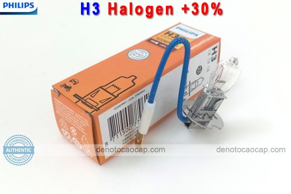 Hình ảnh 03 của Bóng Đèn Oto H3 Halogen Philips PremiumVision Tăng Sáng 30% Chính Hãng