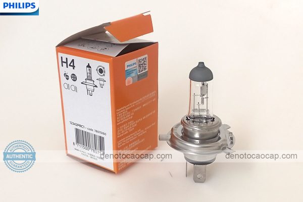 Hình ảnh 05 của Bóng Đèn Oto H4 Halogen Philips PremiumVision Tăng Sáng 30% Chính Hãng