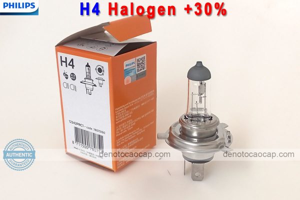 Hình ảnh 03 của Bóng Đèn Oto H4 Halogen Philips PremiumVision Tăng Sáng 30% Chính Hãng