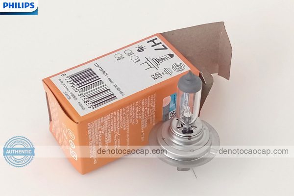 Hình ảnh 03 của Bóng Đèn Oto H7 Halogen Philips PremiumVision Tăng Sáng 30% Chính Hãng