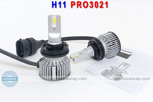 Hình ảnh 04 của Đèn led oto h11 philips ultinon pro3021 chính hãng