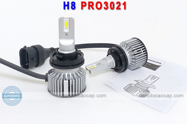 Hình ảnh 02 của Đèn led oto h8 philips ultinon pro3021 chính hãng