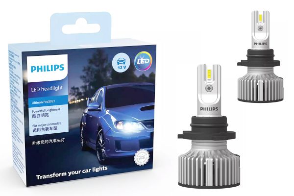 Đèn led oto hb3 philips ultinon pro3021 chính hãng