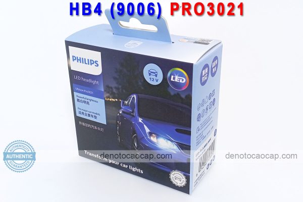 Hình ảnh 03 của Đèn led oto hb4 philips ultinon pro3021 chính hãng